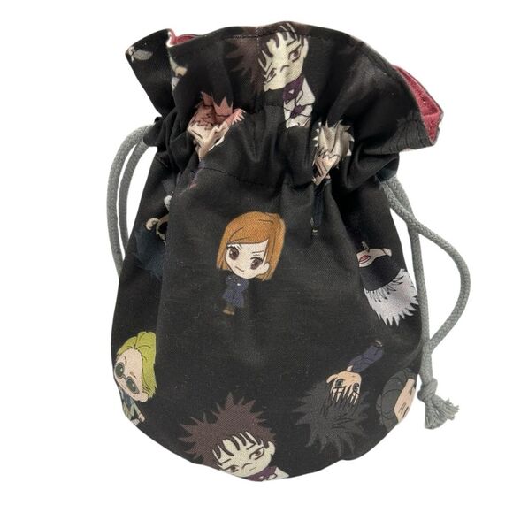 Dice Bag For Tabletop Games Gift Bag Drawstring Bag Jujutsu Kaisen Anime - Picture 3 of 4